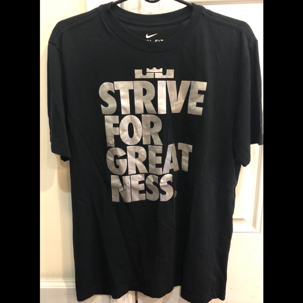 LBJ STRIVE FOR GREATNESS NIKE Dri Fit T-Shirt